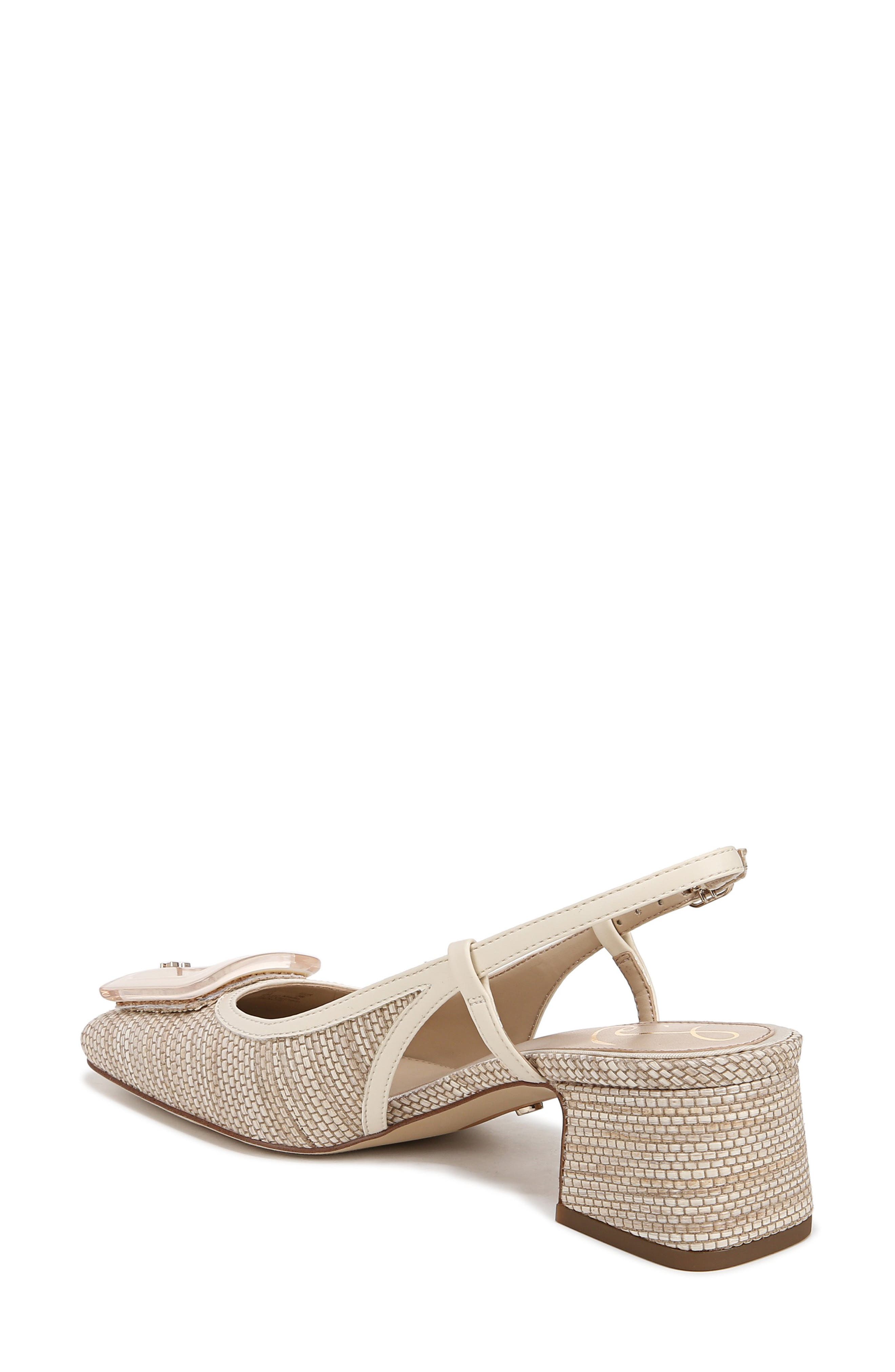 Sam Edelman Tracie Slingback Pump, Alternate, color, Light Natural