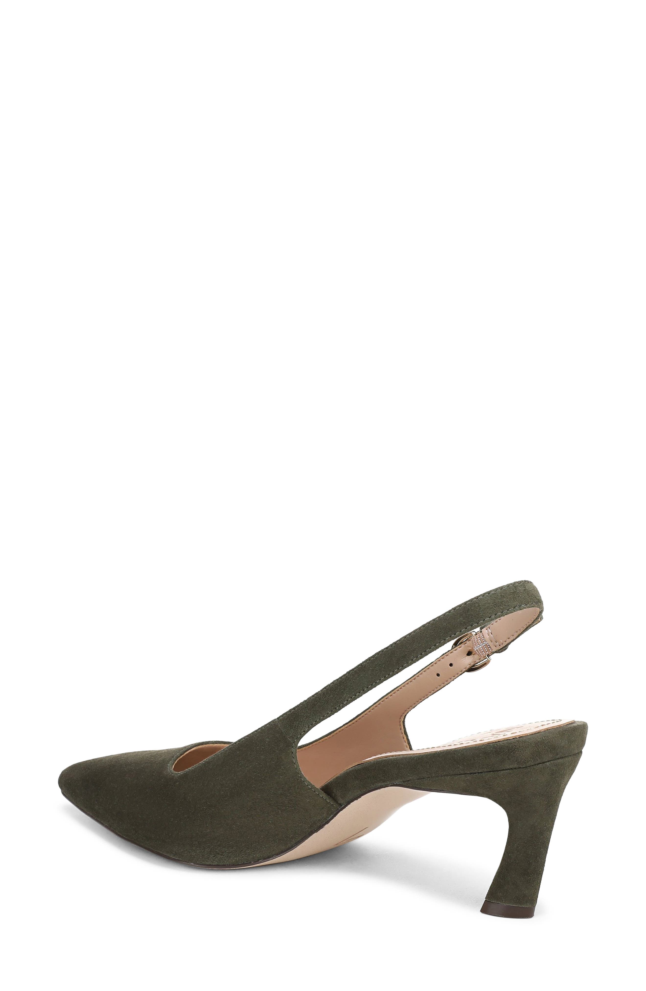 Madison Slingback Pointed Toe Pump, Alternate, color, CACTUS CLAY SUEDE