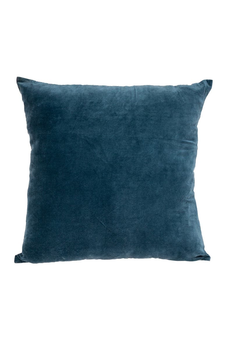 Artemis Transitional Teal Throw Pillow, Alternate, color, TEAL