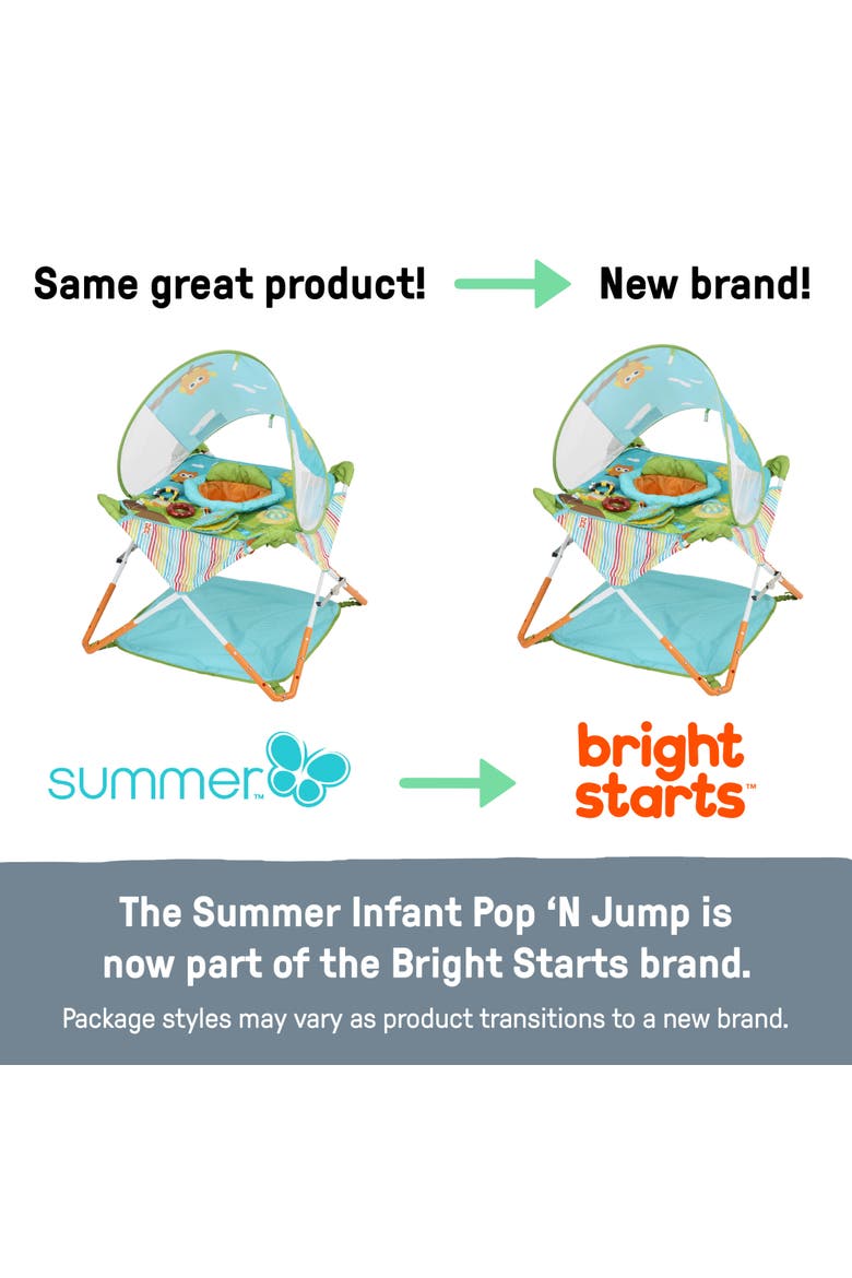 Pop 'N Jump Portable Activity Jumper, Alternate, color, Green