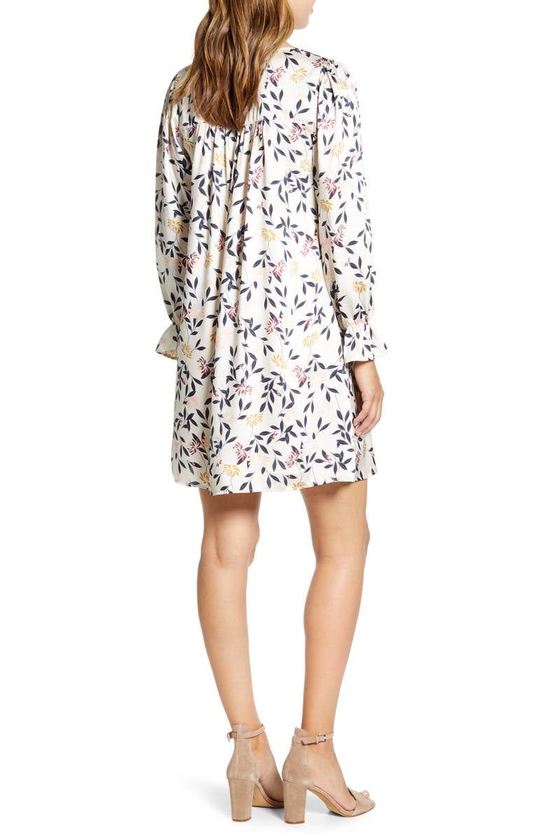 Maternal America Long Sleeve Maternity Tunic Dress, Alternate, color, 