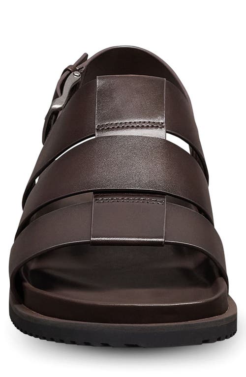 Allen Edmonds Damien Fisherman Sandal In Espresso