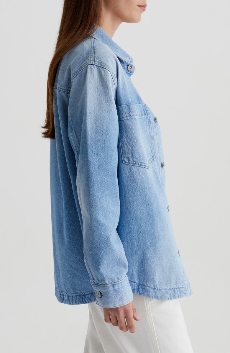 AG Vita Denim Shirt Jacket, Alternate, color, 