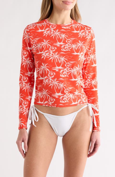 Vacation Vibes Sea Skippin Long Sleeve Rashguard