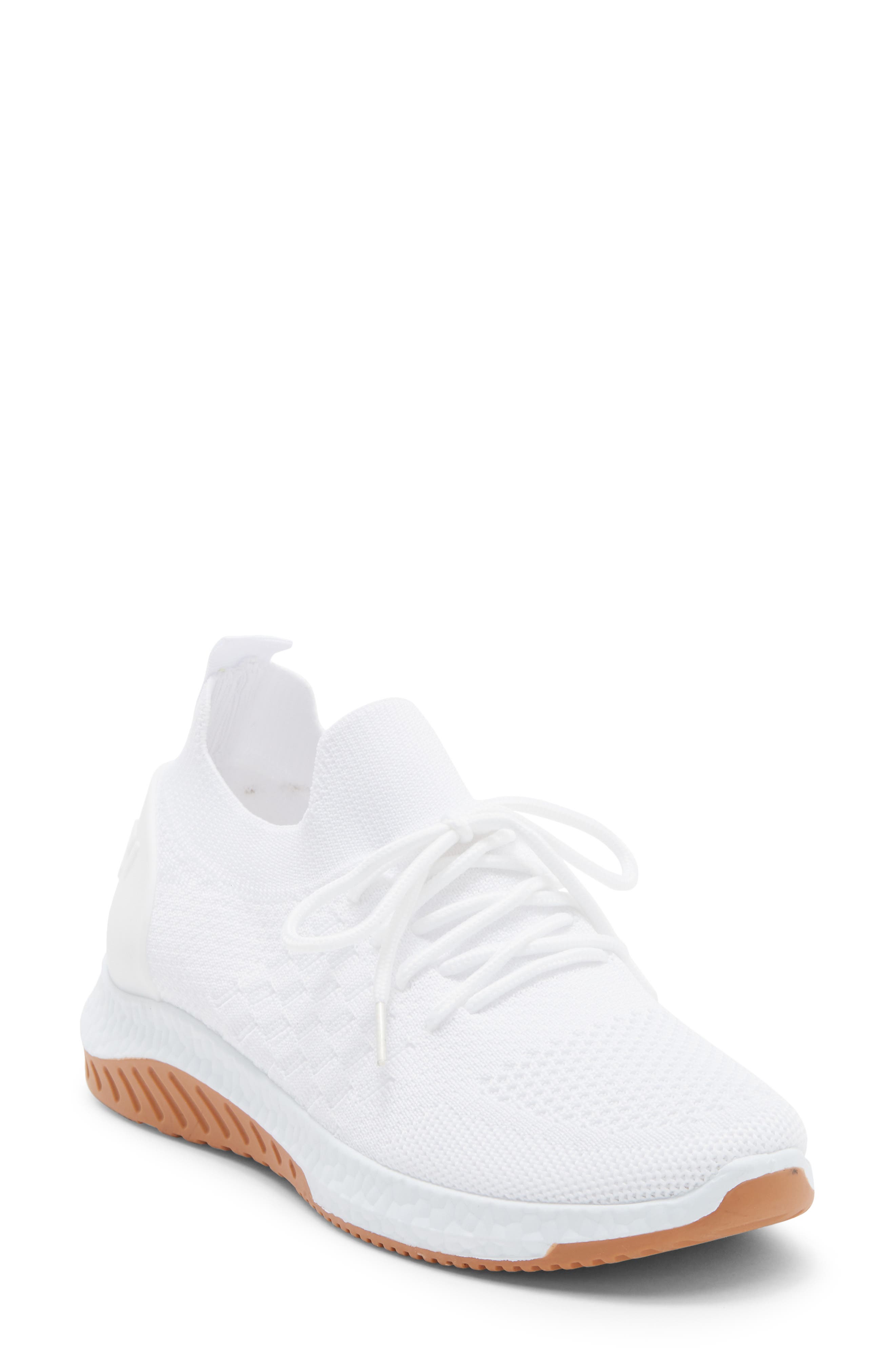 Tahari Knit Lace-Up Sneaker