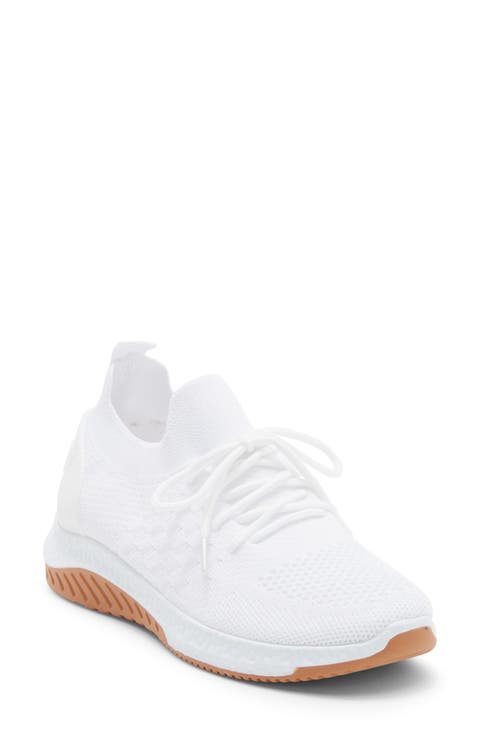 Knit Lace-Up Sneaker (Women)
