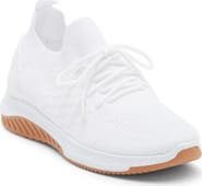 Tahari Knit Lace-Up Sneaker