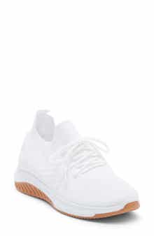 Knit Lace-Up Sneaker