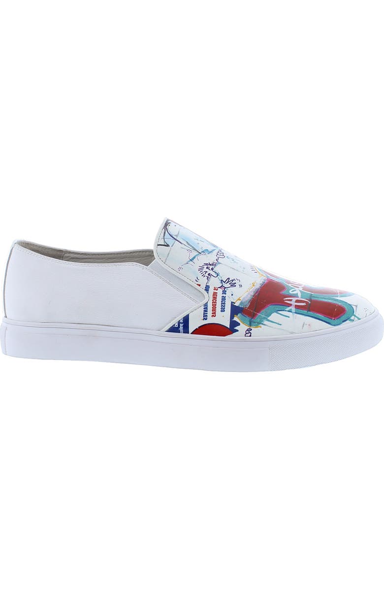 Robert Graham Grand Stand Slip-On Sneaker, Alternate, color,