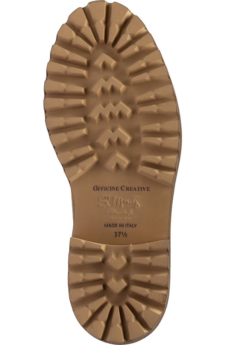 Officine Creative Blossom 005 leather bootie, Alternate, color, Beige