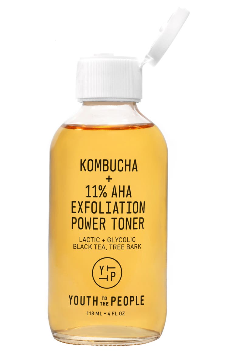 Kombucha + 11% AHA Exfoliation Power Toner, Alternate, color, NO COLOR