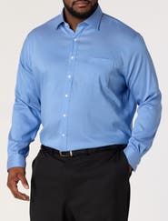 Michael Kors Big & Tall Micro Patterned Performance Dress Shirt