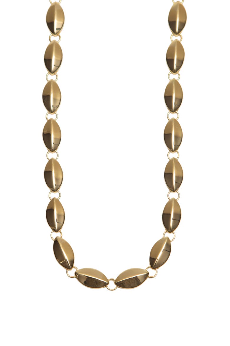 Marquee Chain Necklace, Main, color, GOLD