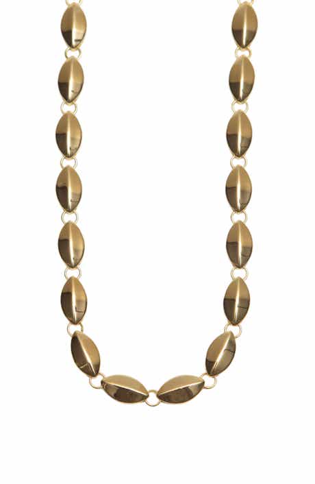 Argento Vivo Sterling Silver Marquee Chain Necklace