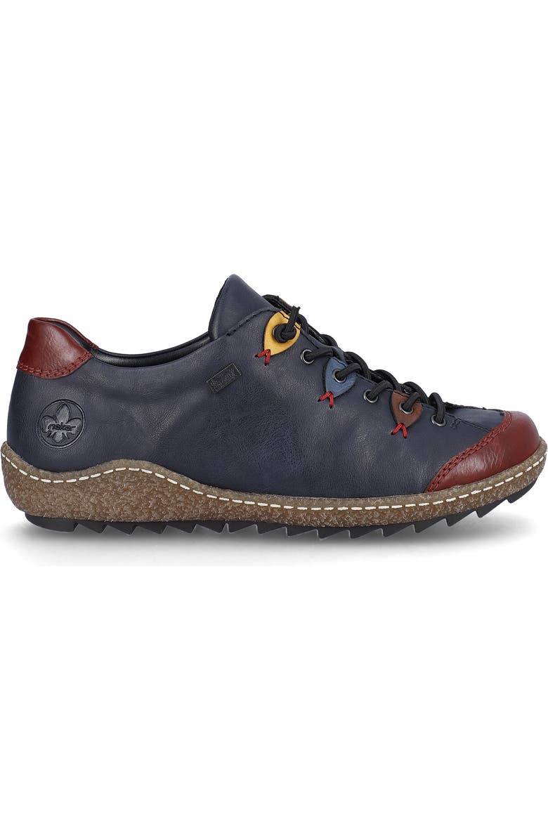 Rieker Liv 61 Sneaker, Alternate, color, Wine/Ozean/Brandy/Royal/Honig