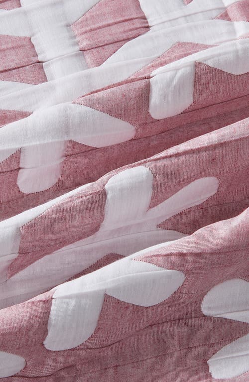 Woven & Weft Matelass Snowflake Quilt Set In Multi