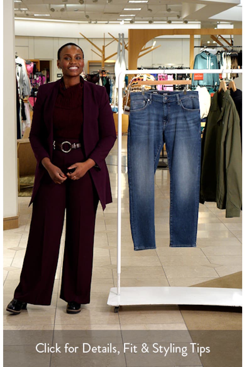 Marcus Slim Straight Leg Jeans video