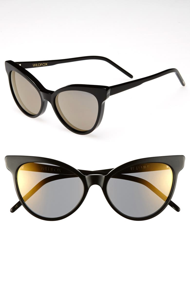 Wildfox 'La Femme Deluxe' 55mm Sunglasses, Main, color,