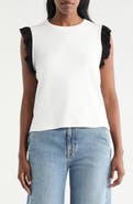CYRUS Ruffle Sleeveless Top