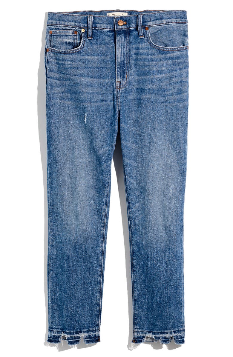 Madewell The High Rise Slim Boy Jeans, Alternate, color, 
