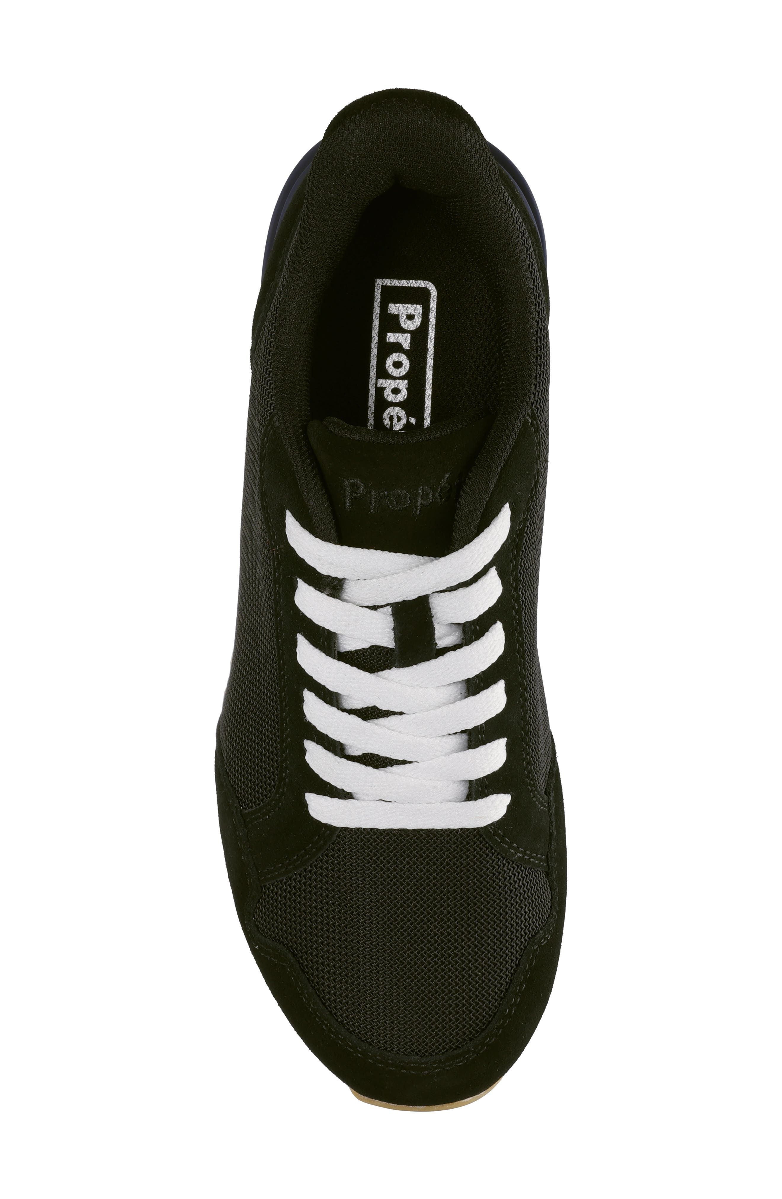 Propét Shirley Sneaker, Alternate, color, Black