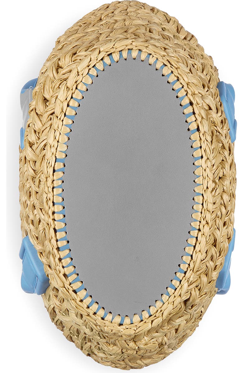 Bottega Veneta Arco Woven Raffia Basket Bag, Alternate, color,