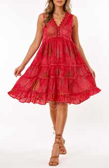 Tiered Lace Trim Cover-Up