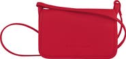 Longchamp Le Foulonné Leather Wallet Crossbody Bag