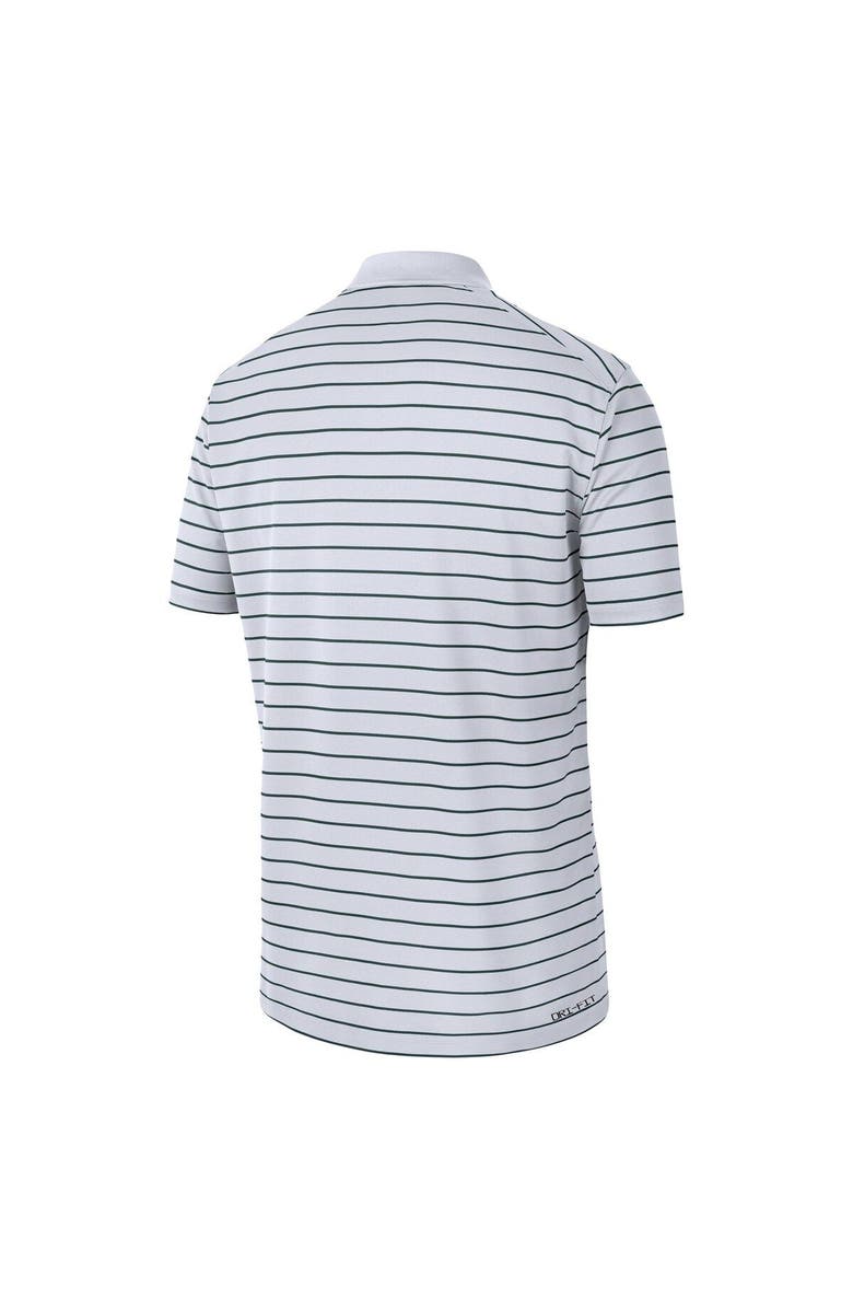 Nike Men's Nike White Michigan State Spartans Icon Victory Coaches 2023 Early Season Performance Polo, Alternate, color, White