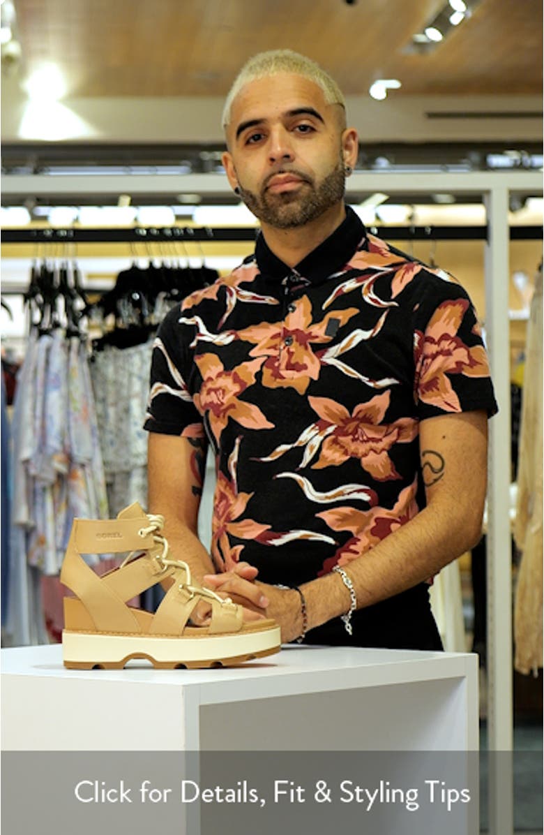 Joanie IV Lace Wedge Sandal, sales video thumbnail