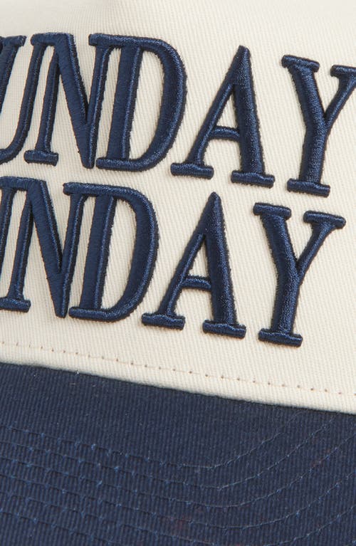 Kenzkustomz Sunday Funday Trucker Hat In Brown