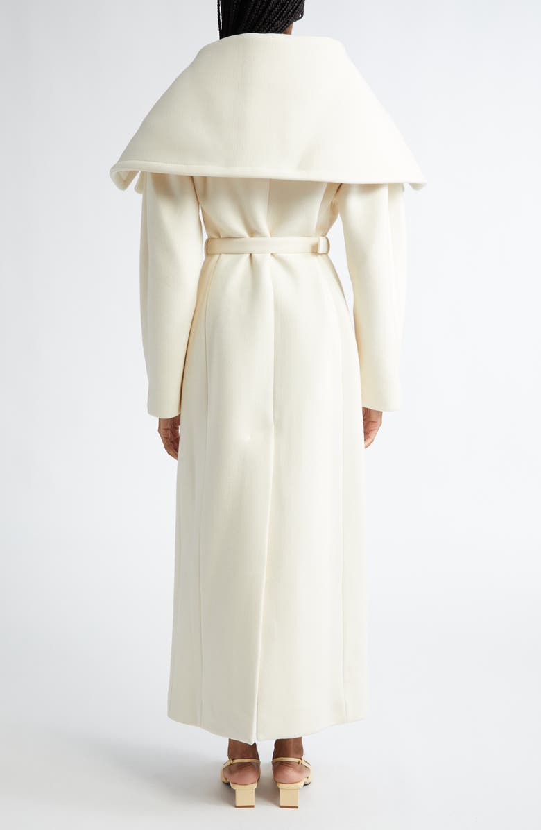 Jacquemus Le Manteau Caruso Belted Wool Coat, Alternate, color, 