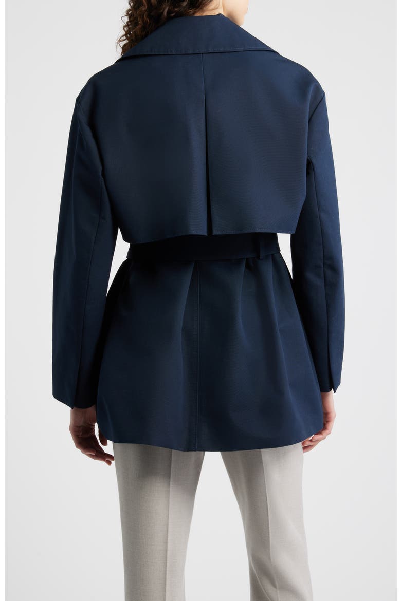 Cromas Belted Double Breasted Jacket, Alternate, color, SKY CAPTAIN