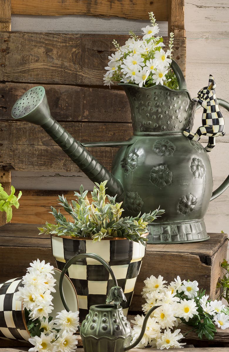 MACKENZIE CHILDS Funny Bunny Pot Climber, Alternate, color, Black