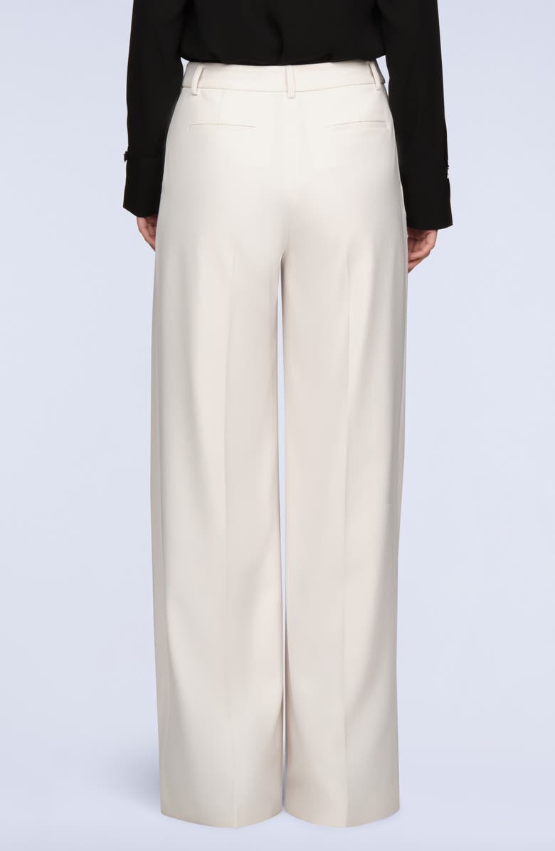 BCBGMAXAZRIA Tina Pants, Alternate, color, Gardenia