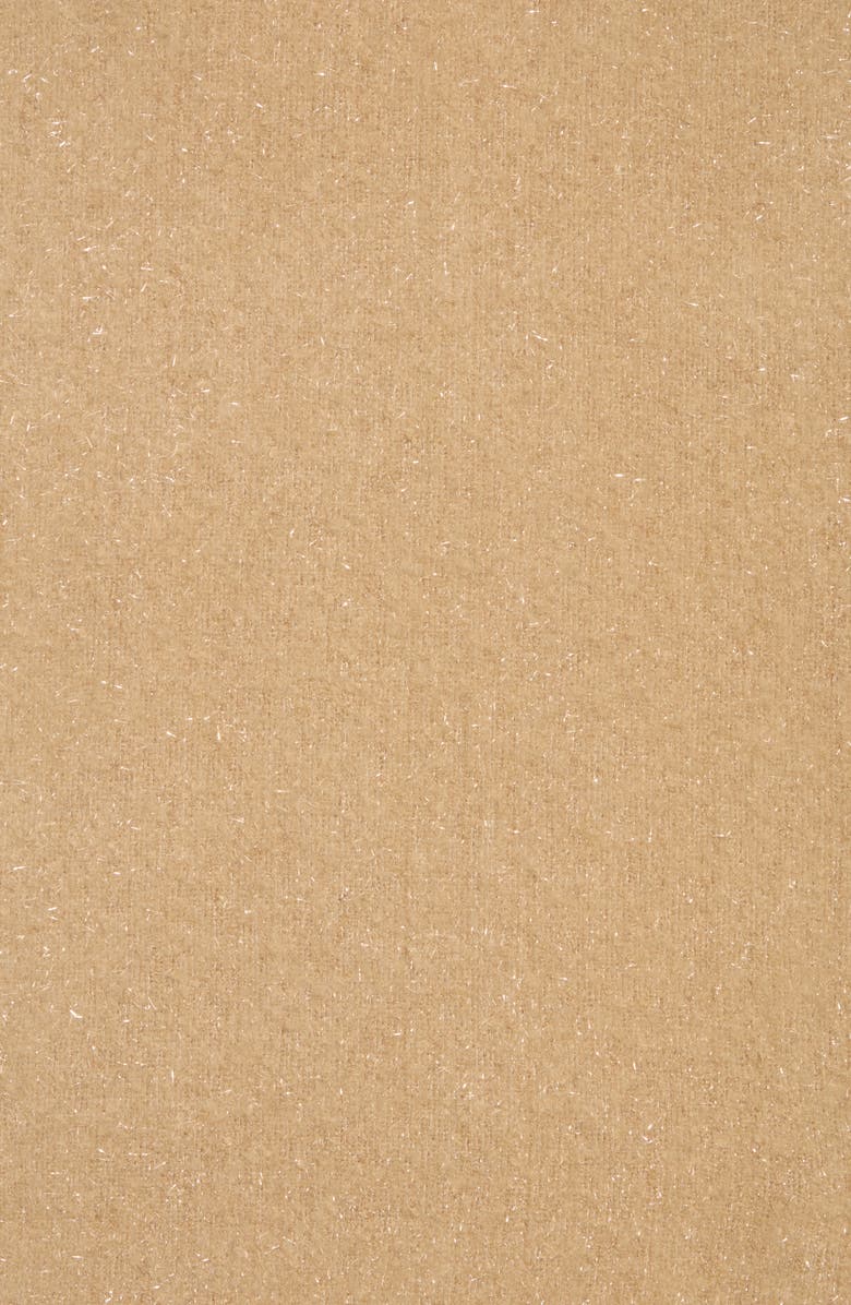 Steve Madden Tinsel Time Scarf, Alternate, color, Lt Camel