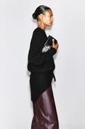 COS Parquet Shoulder Bag - Eel-effect Leather