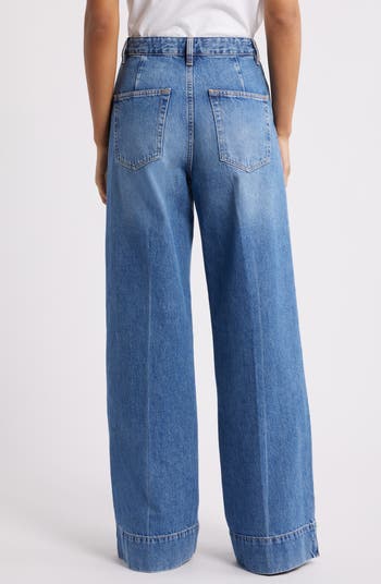 The Slice High Waist Flare Jeans