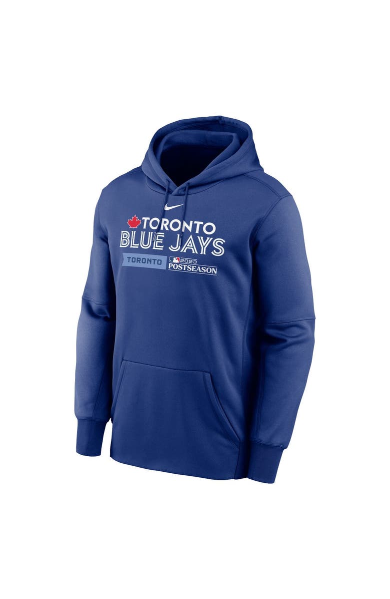 Nike Men's Nike Royal Toronto Blue Jays 2023 Postseason Authentic Collection Dugout Pullover Hoodie, Alternate, color,