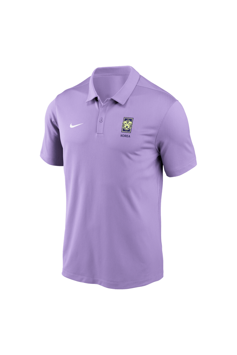 Men's Nike Lavender South Korea National Team Victory Solid Dri-FIT Polo, Main, color, Lavender