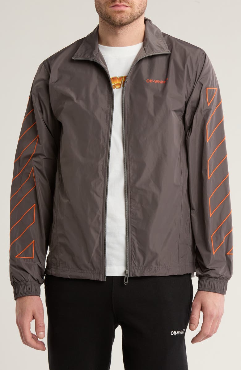 Off-White Diagonal Outline Track Jacket, Main, color,