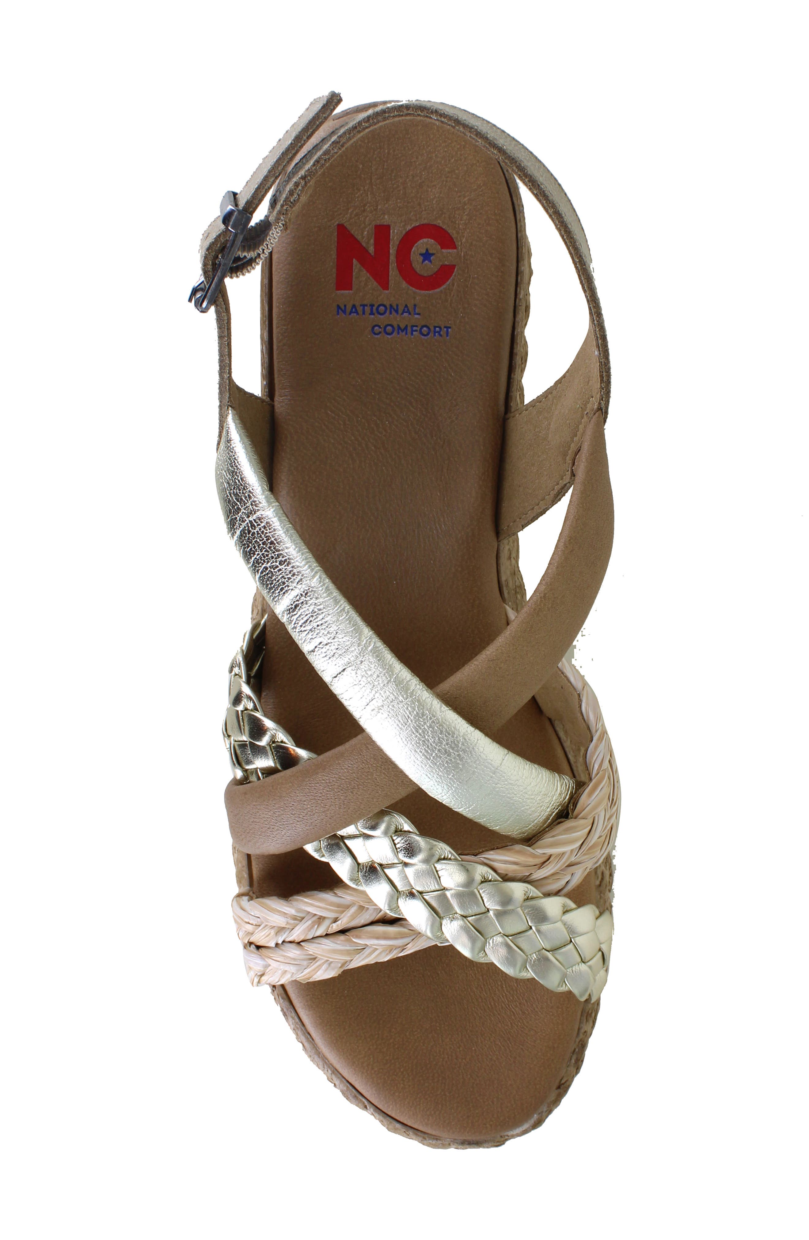 National Comfort Melilla Slingback Sandal, Alternate, color, Sand Leather