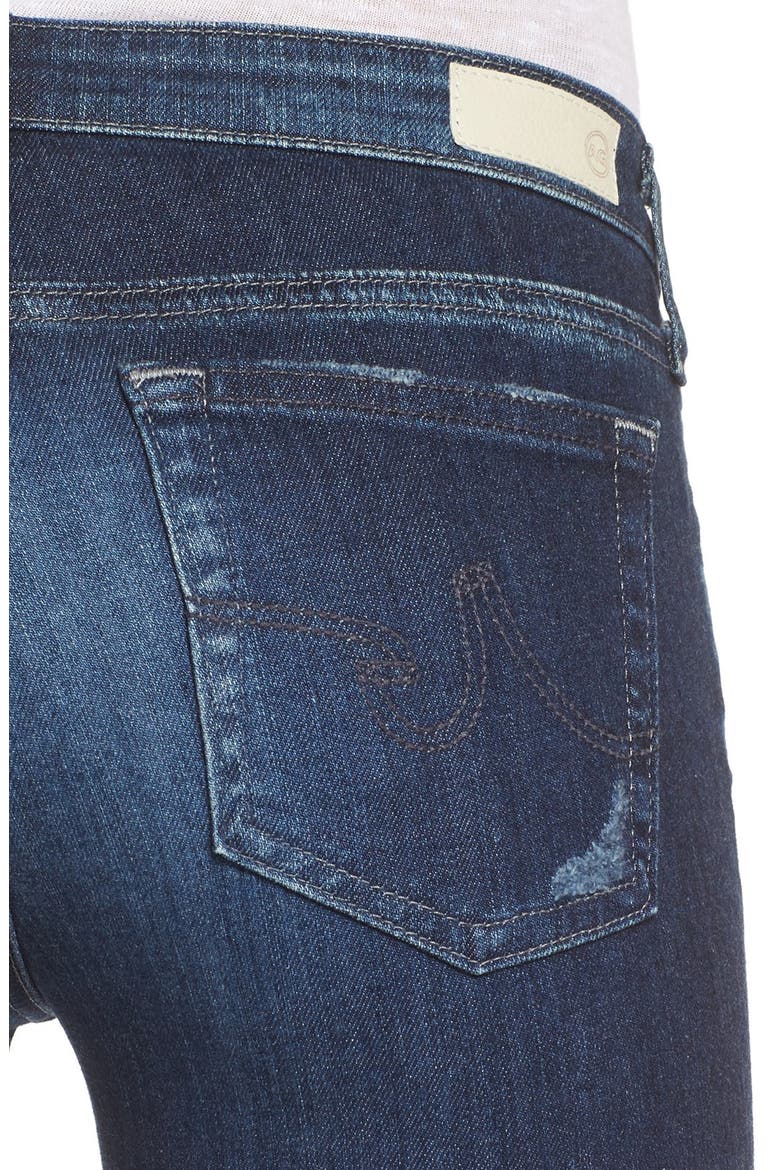 'The Stilt' Cigarette Leg Jeans, Alternate, color, 7 YEAR RIPPED