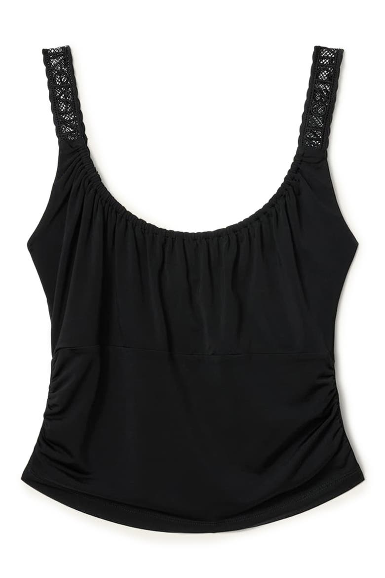 Celena Crop Tank, Alternate, color, BLACK