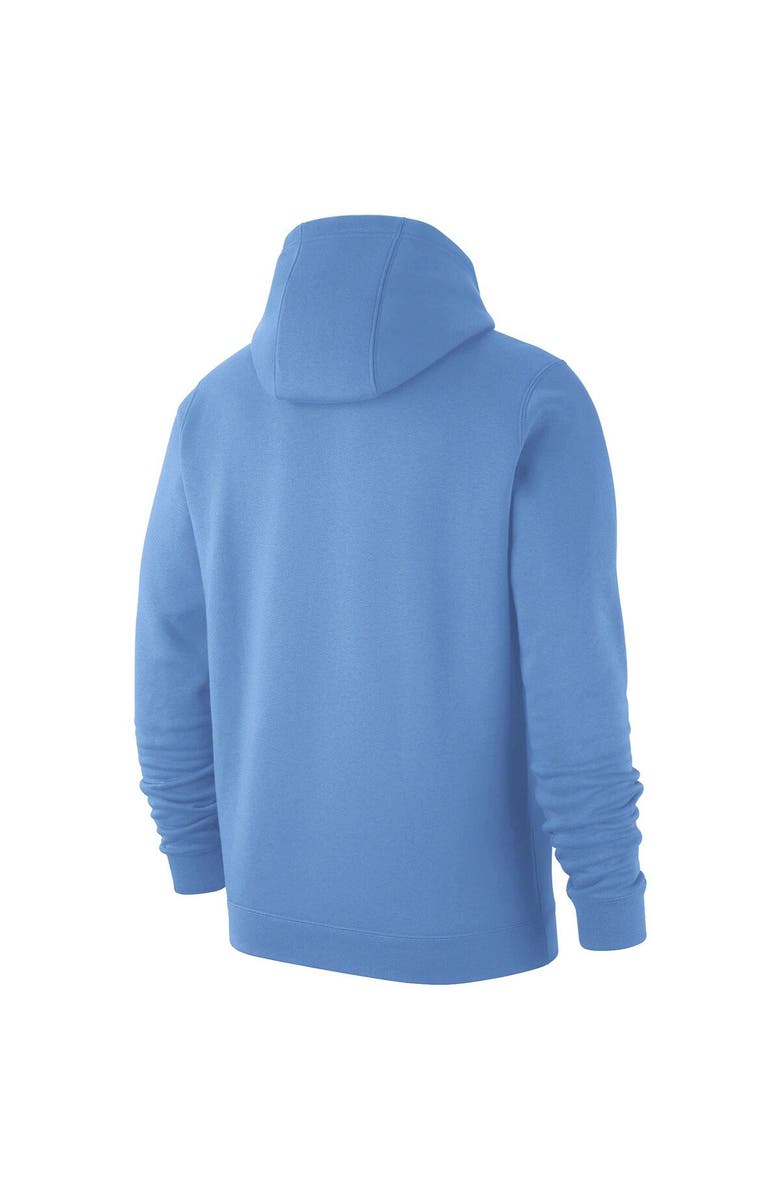 Nike Men's Nike Light Blue UCLA Bruins Script Logo Club Pullover Hoodie, Alternate, color, 