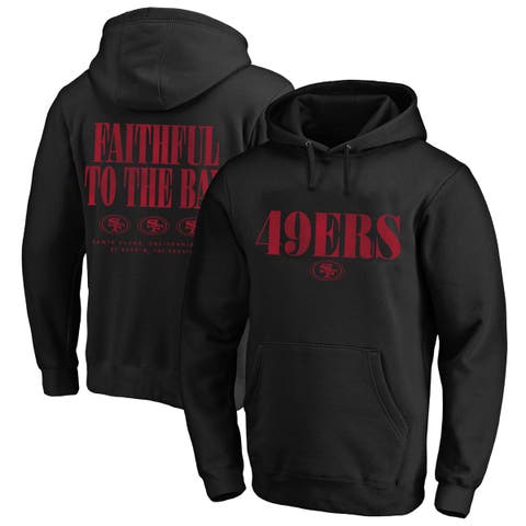 Men's Fanatics Black San Francisco 49ers Big & Tall Relaxed Intense Rivalry Hoodie