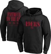 FANATICS Men's Fanatics Black San Francisco 49ers Big & Tall Relaxed Intense Rivalry Hoodie