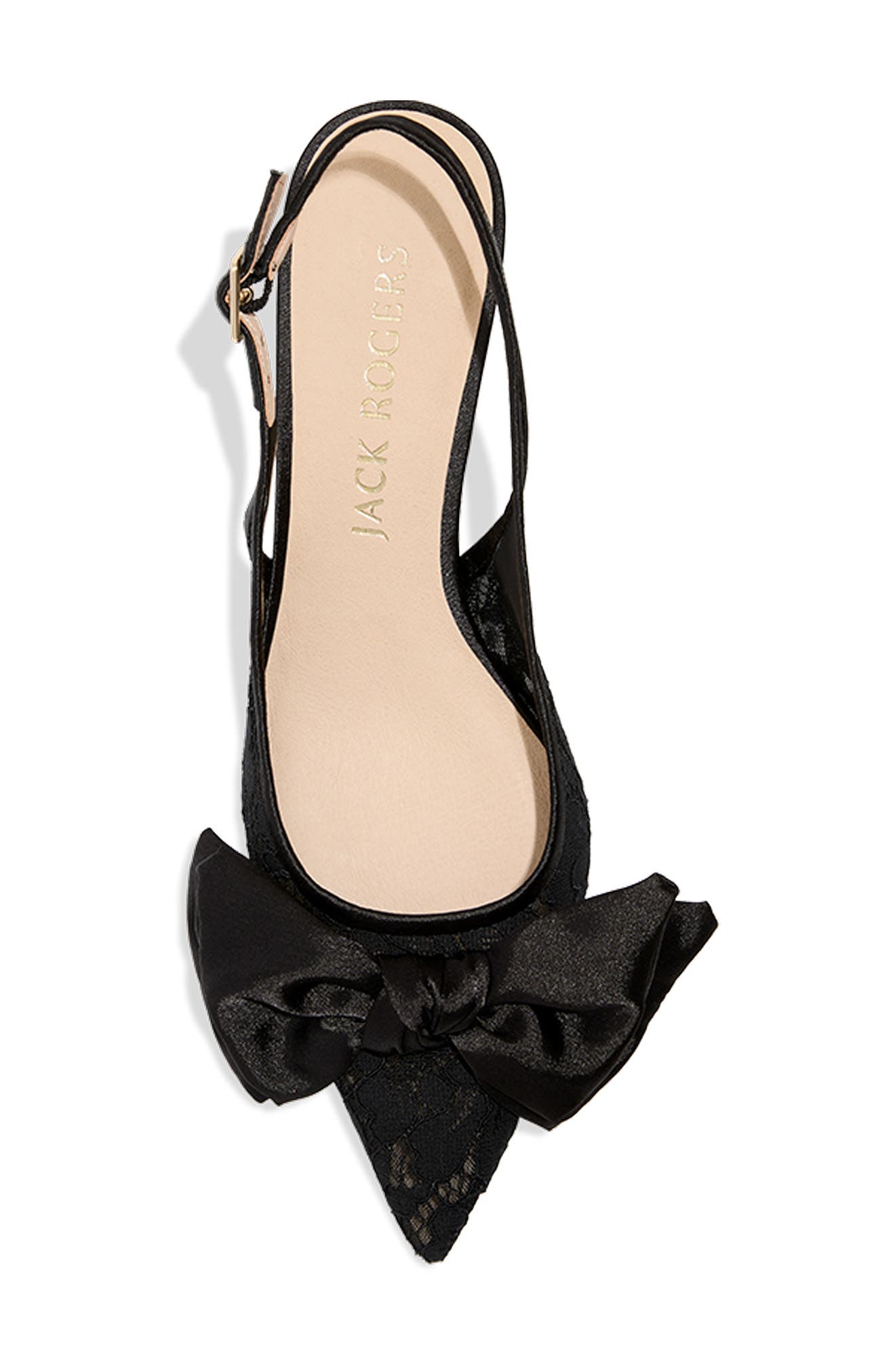 Jack Rogers Debra Slingback Pointed Toe Pump, Alternate, color, 
