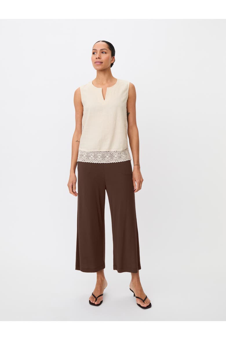 Mapryvora Wide Leg Cropped Trouser, Alternate, color, Sh. Chocolate