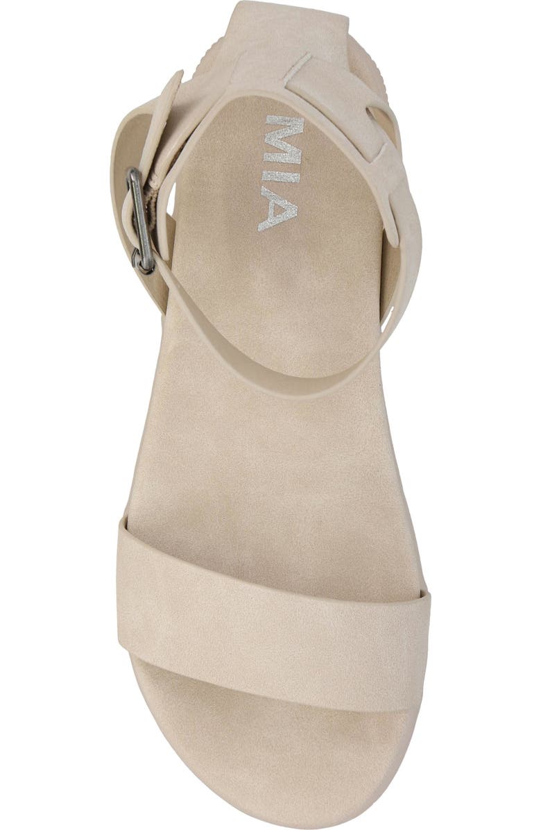 MIA Ellen Platform Sandal, Alternate, color, Ecru